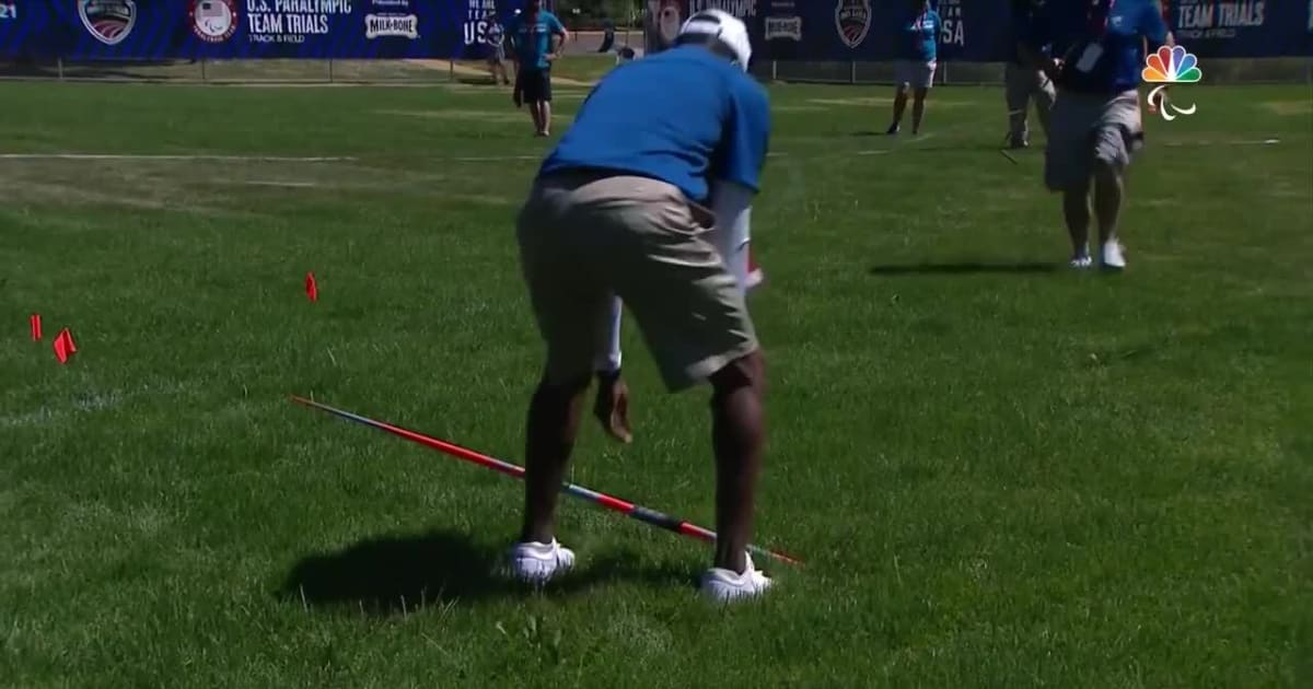 Team USA Para Track & Field Justin Phongsavanh Breaks Javelin World